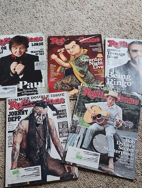 Rolling Stone Magazine Collection - Various Covers
